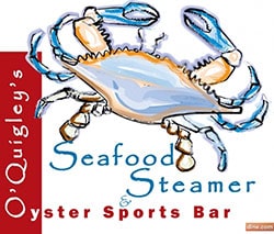 O'Quigley's Seafood Steamer logo